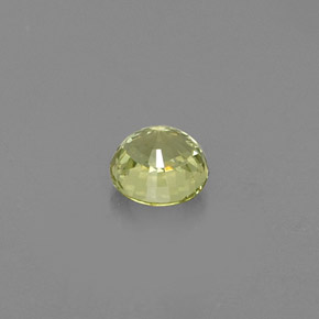 Granato grossularia naturale verde da 0,40 ct, taglio rotondo, VVS-VS