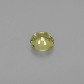 Granato grossularia naturale verde da 0,39 ct, taglio rotondo, VS