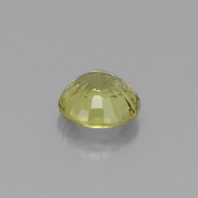 Granato grossularia naturale verde da 0,54 ct, taglio rotondo, VS