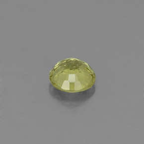 Granato grossularia naturale verde da 0,46 ct, taglio rotondo, VS-SI