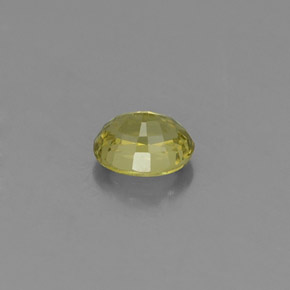 Granato grossularia naturale verde da 0,47 ct, taglio ovale, VS