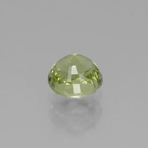 Granato grossularia naturale verde da 0,61 ct, taglio rotondo, VS