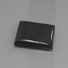 Ematite Grigio nero naturale da 35.61 ct, Taglio a baguette, Opaco