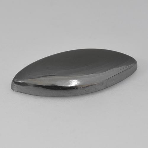 Ematite naturale grigio da 10,23 ct, marchesa, opaco