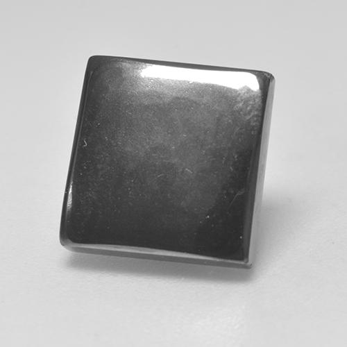 Ematite Grigio medio naturale da 5.57 ct, Quadrato, Opaco