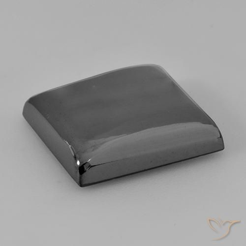 Ematite Grigio medio naturale da 21.57 ct, Quadrato, Opaco