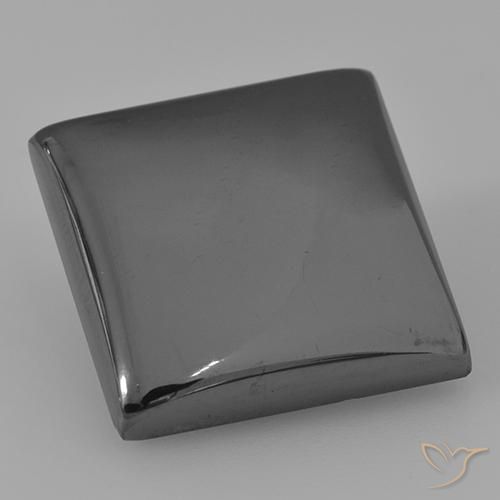 Ematite Grigio medio naturale da 26.42 ct, Quadrato, Opaco