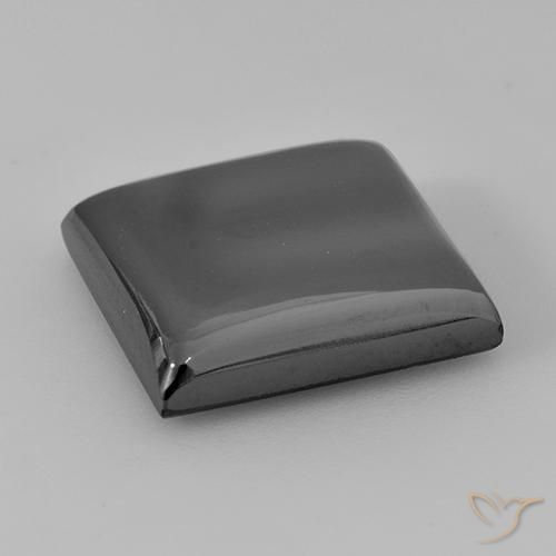 Ematite Grigio medio naturale da 21.70 ct, Quadrato, Opaco
