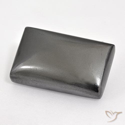 Ematite Grigio medio naturale da 14.67 ct, Taglio a baguette, Opaco