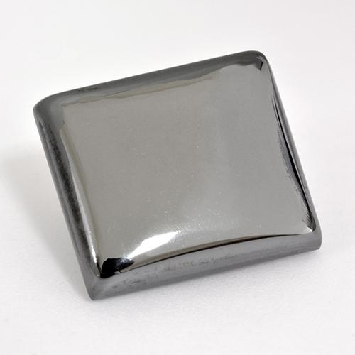 Ematite Grigio medio naturale da 24.99 ct, Taglio a baguette, Opaco