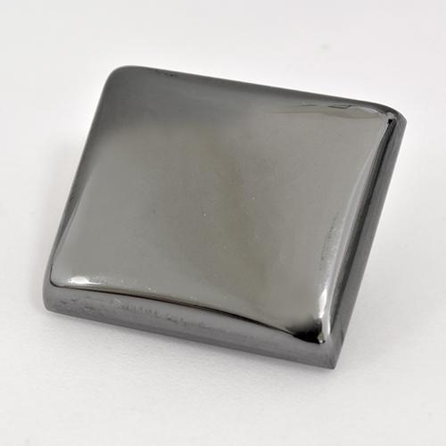 Ematite Grigio medio naturale da 24.99 ct, Taglio a baguette, Opaco