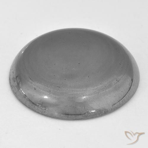Ematite Grigio medio naturale da 38.65 ct, Rotondo, Opaco