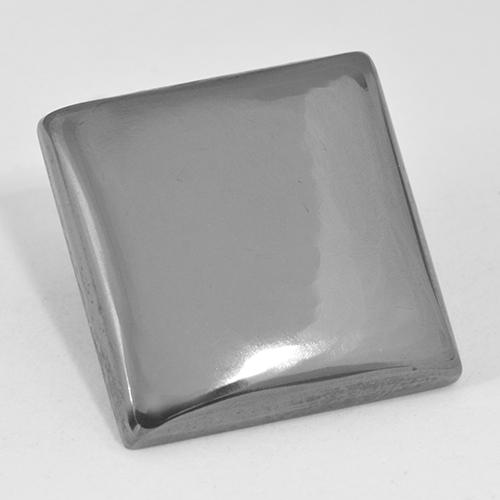 Ematite Grigio medio naturale da 22.87 ct, Quadrato, Opaco