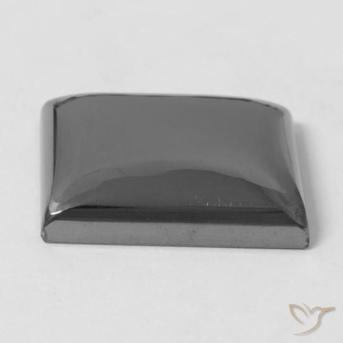 Ematite Grigio argento naturale da 30.31 ct, Taglio a baguette, Opaco
