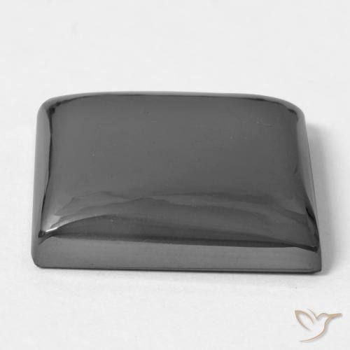 Ematite Grigio medio naturale da 28.31 ct, Taglio a baguette, Opaco