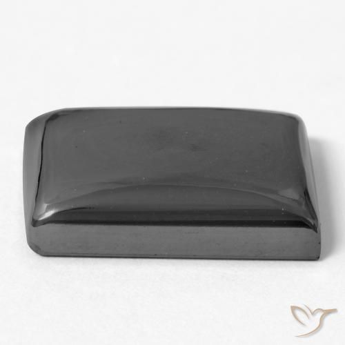 Ematite Grigio medio naturale da 24.41 ct, Taglio a baguette, Opaco