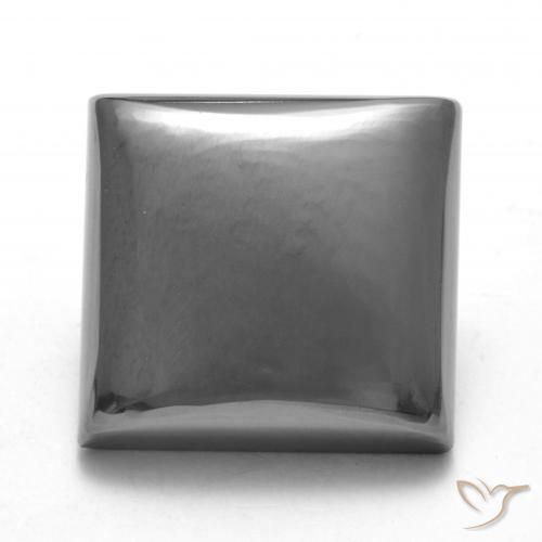 Ematite Grigio medio naturale da 23.78 ct, Quadrato, Opaco