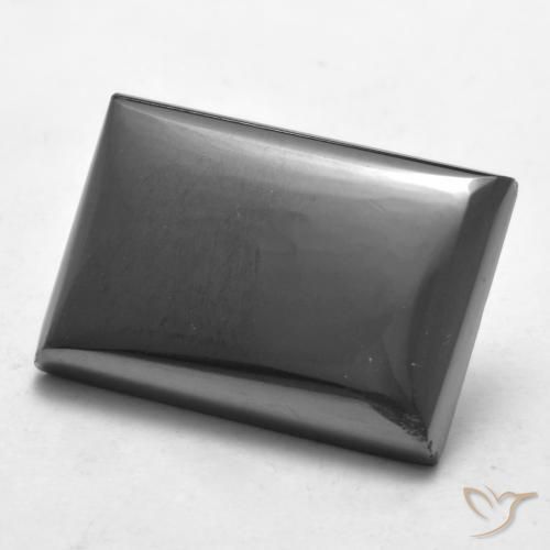 Ematite Grigio medio naturale da 20.53 ct, Taglio a baguette, Opaco