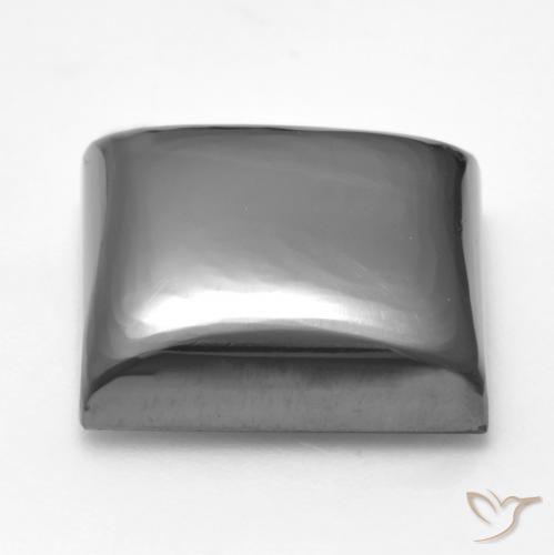 Ematite Grigio medio naturale da 26.41 ct, Quadrato, Opaco
