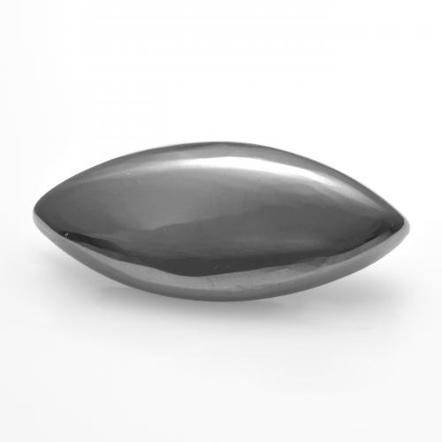 Ematite naturale grigio da 8,98 ct, marchesa, opaco