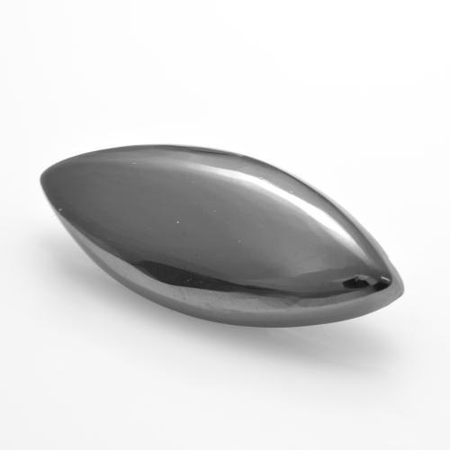 Ematite naturale grigio da 8,98 ct, marchesa, opaco
