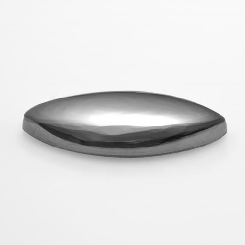 Ematite naturale grigio da 8,98 ct, marchesa, opaco