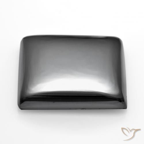 Ematite Grigio medio naturale da 27.09 ct, Quadrato, Opaco