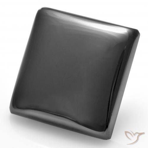 Ematite Grigio medio naturale da 22.30 ct, Quadrato, Opaco