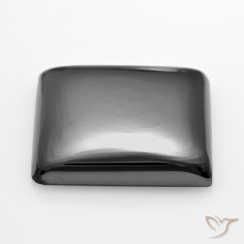 Ematite Grigio medio naturale da 22.30 ct, Quadrato, Opaco