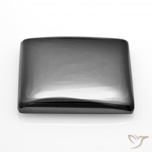 Ematite Grigio medio naturale da 17.61 ct, Quadrato, Opaco