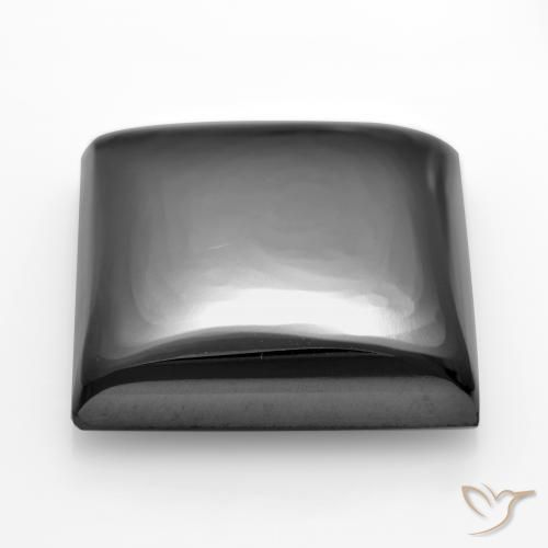 Ematite Grigio medio naturale da 23.80 ct, Quadrato, Opaco