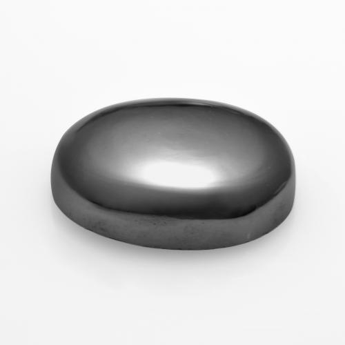 Ematite Grigio medio naturale da 8.91 ct, Taglio ovale, Opaco