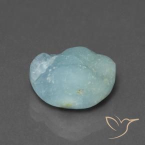 Druzy emimorfitica Verde bluastro chiaro naturale da 7.46 ct, Taglio a fantasia, Opaco