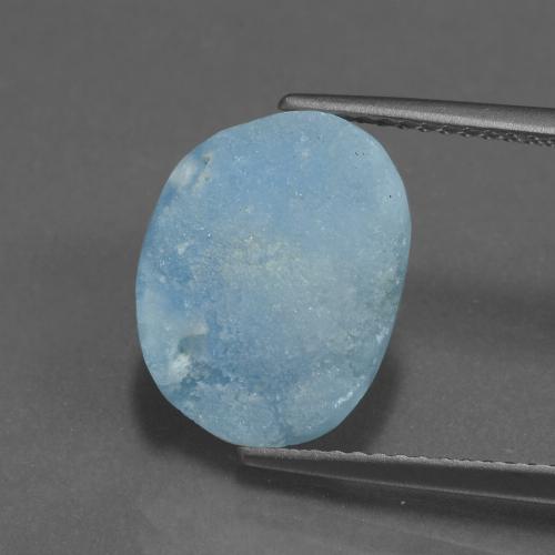 Druzy emimorfitica Blu elettrico azzurro naturale da 6.52 ct, Forma fantasia, Opaco