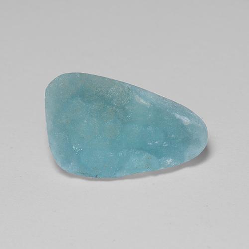 Druzy emimorfitica Teal-blu naturale da 4.48 ct, Forma fantasia, Opaco