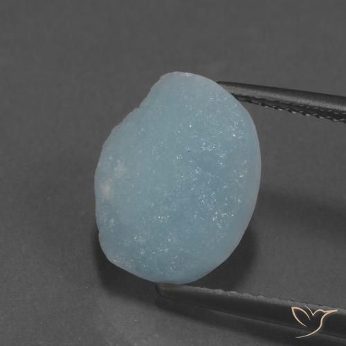 6.16ct Naturale Alzavola Chiaro Druse emimorfite, Taglio a fantasia, Opaco