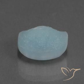 Druzy emimorfitica Alzavola Chiaro naturale da 6.16 ct, Taglio a fantasia, Opaco