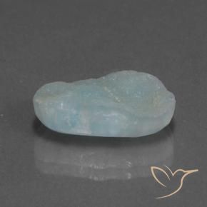 Druzy emimorfitica Azzurro naturale da 7.48 ct, Taglio a fantasia, Opaco