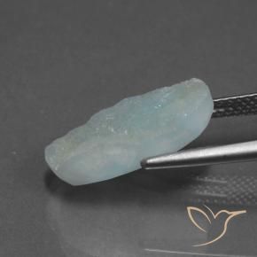 Druzy emimorfitica Azzurro naturale da 7.48 ct, Taglio a fantasia, Opaco