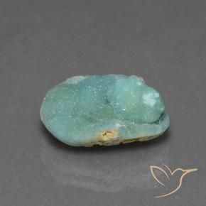 Druzy emimorfitica Buish Green naturale da 5.40 ct, Taglio a fantasia, Opaco