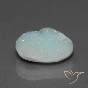 Druzy emimorfitica Azzurro-Verde naturale da 6.71 ct, Taglio a fantasia, Opaco