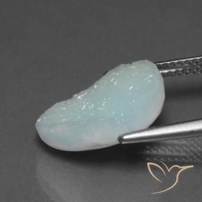 Druzy emimorfitica Azzurro-Verde naturale da 6.71 ct, Taglio a fantasia, Opaco