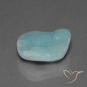Druzy emimorfitica Verde schiuma di mare naturale da 6.79 ct, Taglio a fantasia, Opaco
