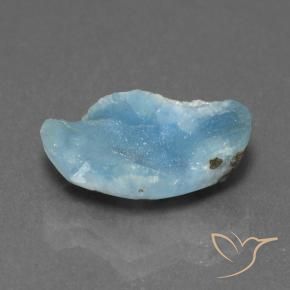 Druzy emimorfitica Blu elettrico azzurro naturale da 4.24 ct, Taglio a fantasia, Opaco