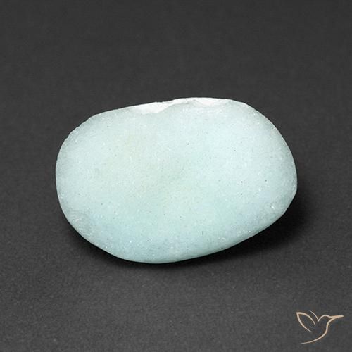 Druzy emimorfitica Azzurro naturale da 5.31 ct, Taglio a fantasia, Opaco