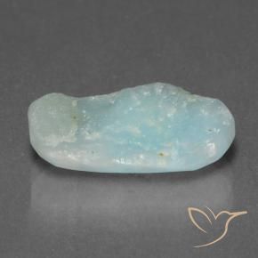 Druzy emimorfitica Verde bluastro chiaro naturale da 4.94 ct, Taglio a fantasia, Opaco