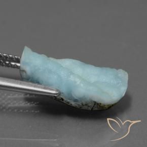 Druzy emimorfitica Azzurro naturale da 5.78 ct, Taglio a fantasia, Opaco