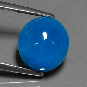 Emimorfite Blu naturale da 11.64 ct, Taglio ovale, Traslucido