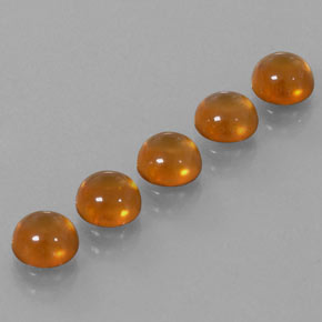 Gemme di Granato hessonite Mandarino naturale da  ct, Trasparente, Trasparente/Traslucido