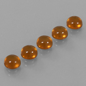 Gemme di Granato hessonite Mandarino naturale da  ct, Trasparente, Trasparente/Traslucido